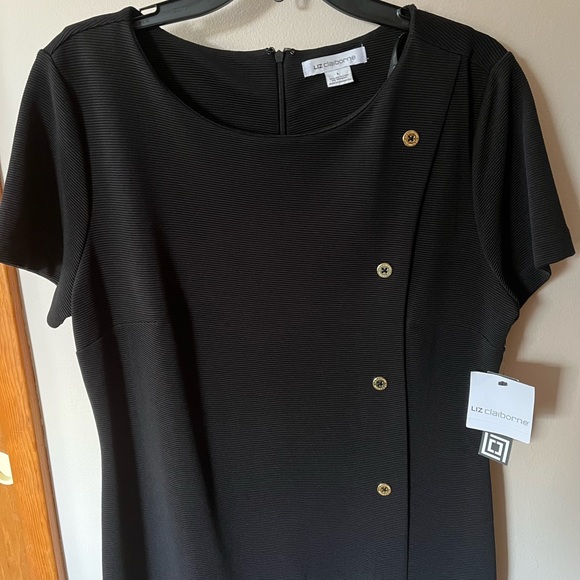 Liz Claiborne Black Dress - Picture 3 of 5